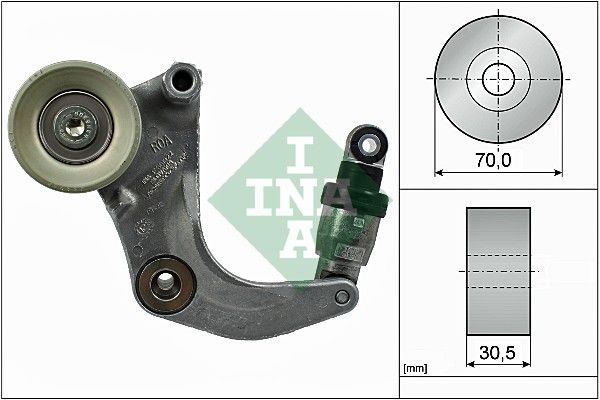 WILMINK GROUP Натяжная планка, поликлиновой ремень WG1253582